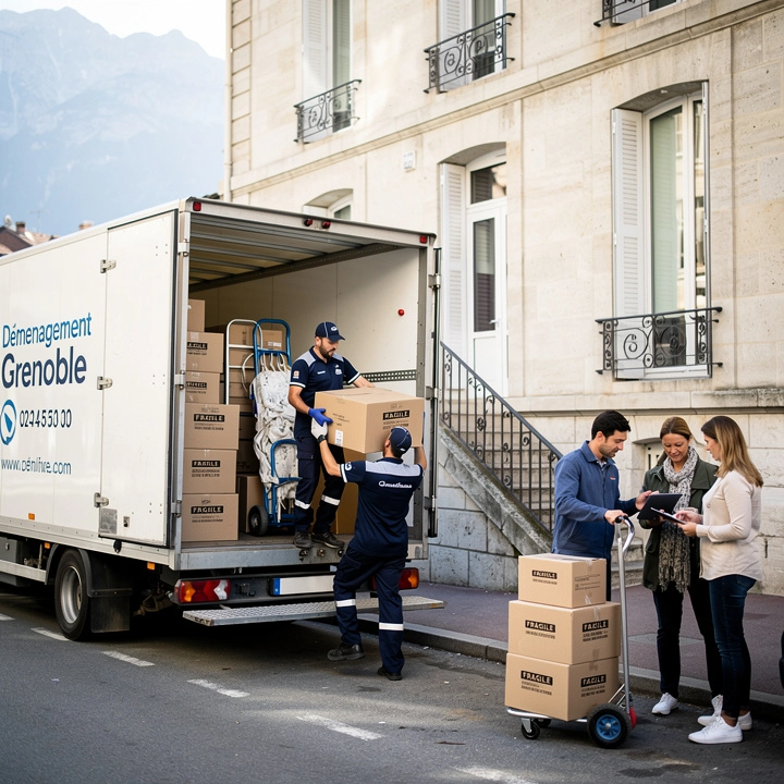 Déménagement Grenoble Nice